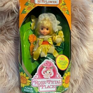 Kenner Rose Petal Place Sunny Sunflower 1984